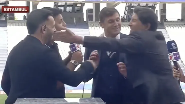 Iván Zamorano trolea de lo lindo al Kun Agüero en pleno despacho de televisión en la previa del Inter City por la Champions League