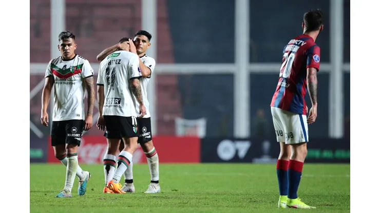 Palestino igualó ante San Lorenzo en Buenos Aires. (Foto: Photosport)