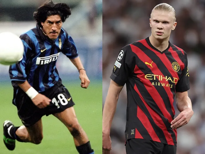 Figura del fútbol mundial pone de ejemplo a Zamorano para analizar un defecto de Haaland