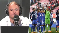 Coke Hevia le presta ropa a Mauricio Pellegrino