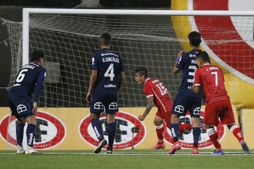 Nicolás Stefanelli se dio el lujo de anotarle a la U jugando por La Calera y ahora se encontrará con Messi en el Inter Miami de la MLS (Photosport)