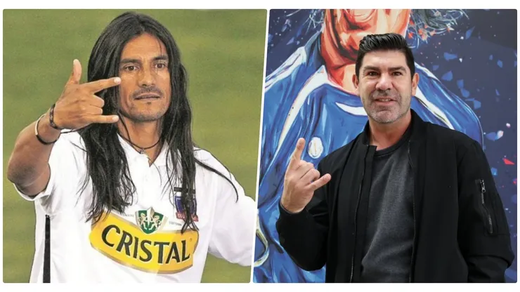 Gabriel Mendoza comparó su visita a la concentración de Colo Colo con la de Marcelo Salas al entrenamiento de la U