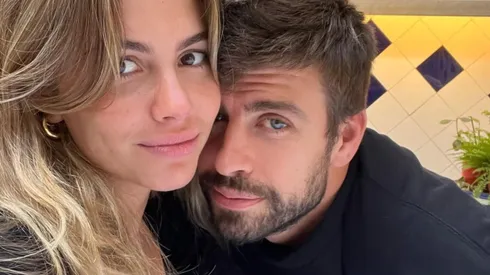 Gerard Piqué y Clara Chía en una de sus pocas imágenes oficiales juntos.