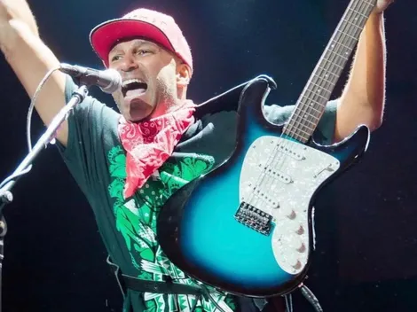 Morello celebra a Chile: "Increíble noche hermosa con los mejores fanáticos"