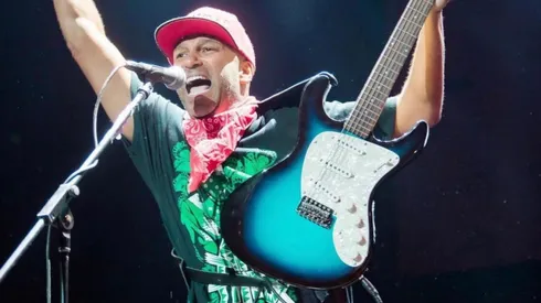 Tom Morello en Chile: Uno de los momentos altos del espectáculo en el Teatro Caupolicán.