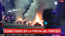 Un grupo de hinchas de Colo Colo protagoniza graves incidentes (Foto: ESPN)