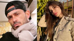 Mauricio Pinilla y Gala Caldirola.