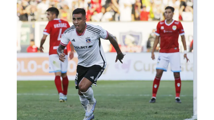 Darío Lezcano quiere seguir en Colo Colo para el segundo semestre (Foto: Photosport)
