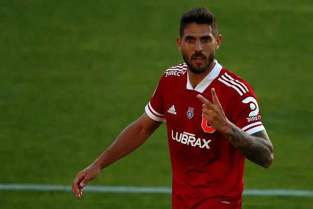 Larrivey se aburrió de anotar goles en dos temporadas con la camiseta de la U (Photosport)