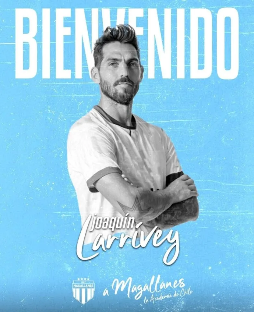 Así, Magallanes hace oficial la llegada de Larrivey a su club (Instagram @cdmagallanes )
