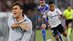 Gustavo Quinteros no da más de rabia por el pésimo nivel futbolístico y físico de Darío Lezcano en Colo Colo