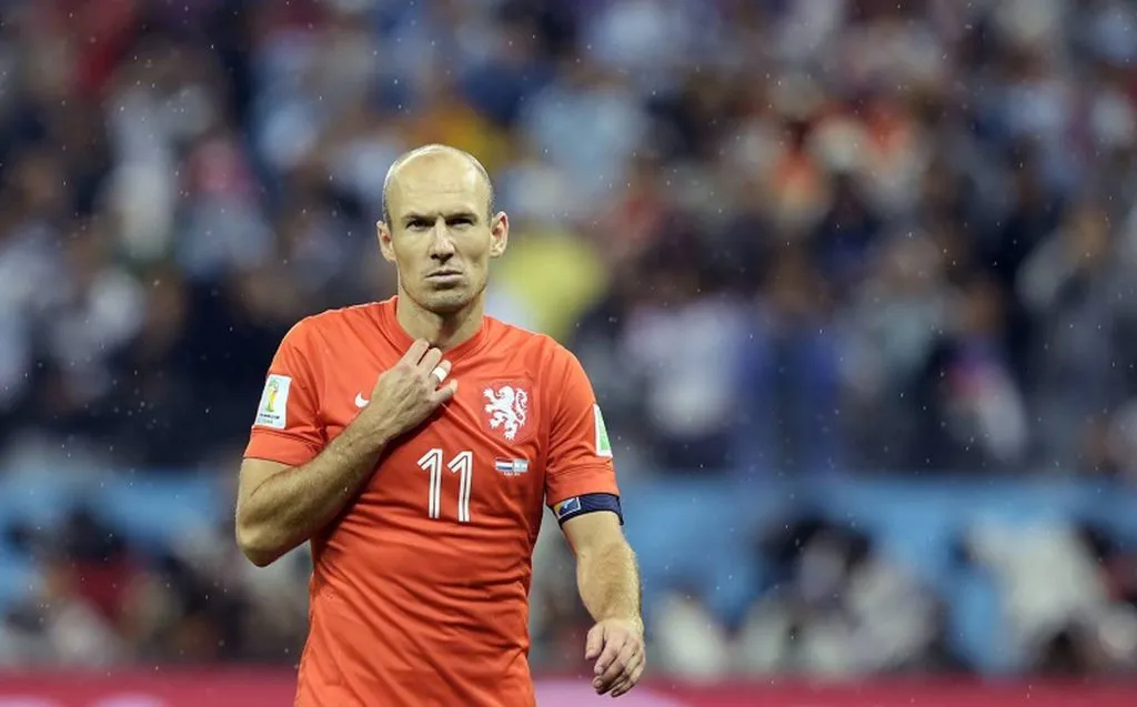 Robben, en la Copa del Mundo de Brasil 2014 (Archivo)