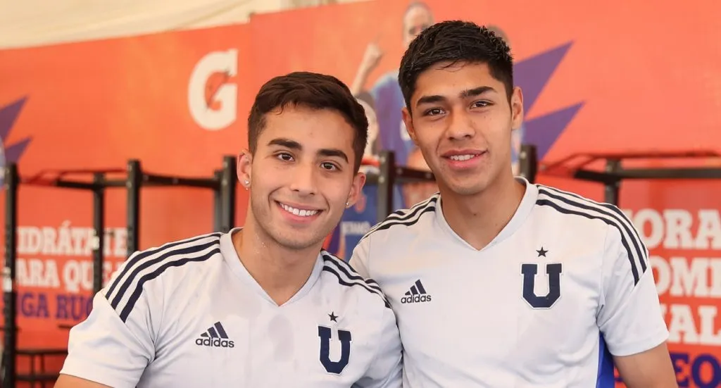 Assadi y Osorio tienen una linda amistad que viene desde las inferiores de la U | Foto: Universidad de Chile