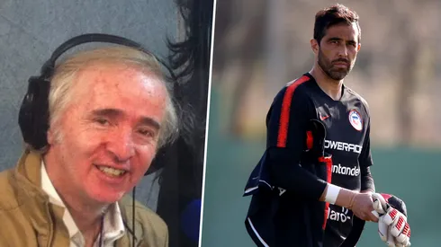 Toño Prieto molesto por la ausencia de Claudio Bravo en la selección chilena.