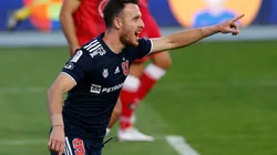 Cristián Mora pide a Ángelo Henríquez para la U