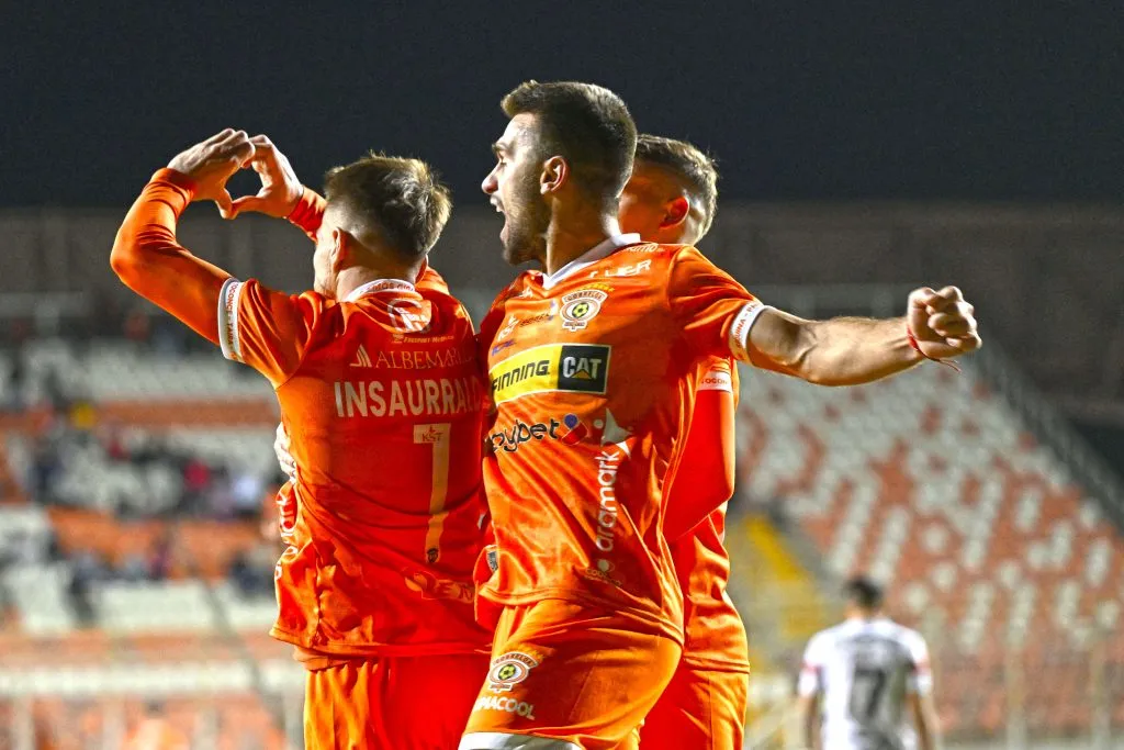 Gustavo Gotti fue clave para Cobreloa en la victoria de los loinos que están en la pelea por el cetro de Primera B (Photosport)