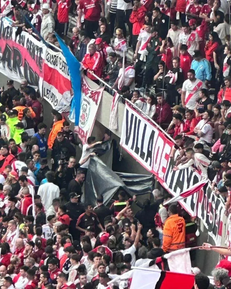 La tragedia que se vivió en el Estadio Más Monumental | Foto: Twitter