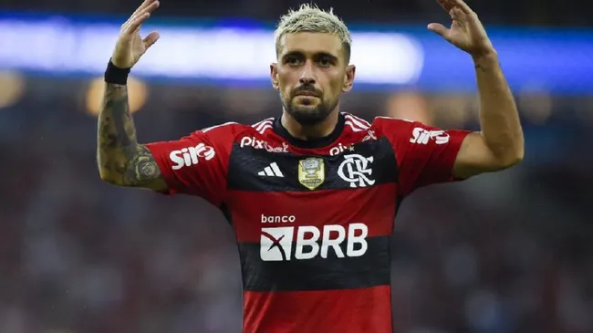 Giorgian De Arrascaeta (en la foto) y Gabigol anotaron los goles del triunfo de Flamengo | Foto: Archivo