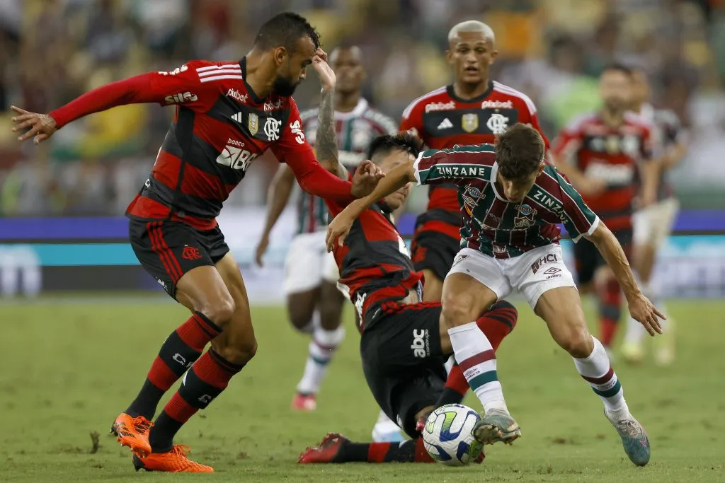 Pulgar es pieza clave al momento de recuperar balones en el Flamengo. (Getty Images)