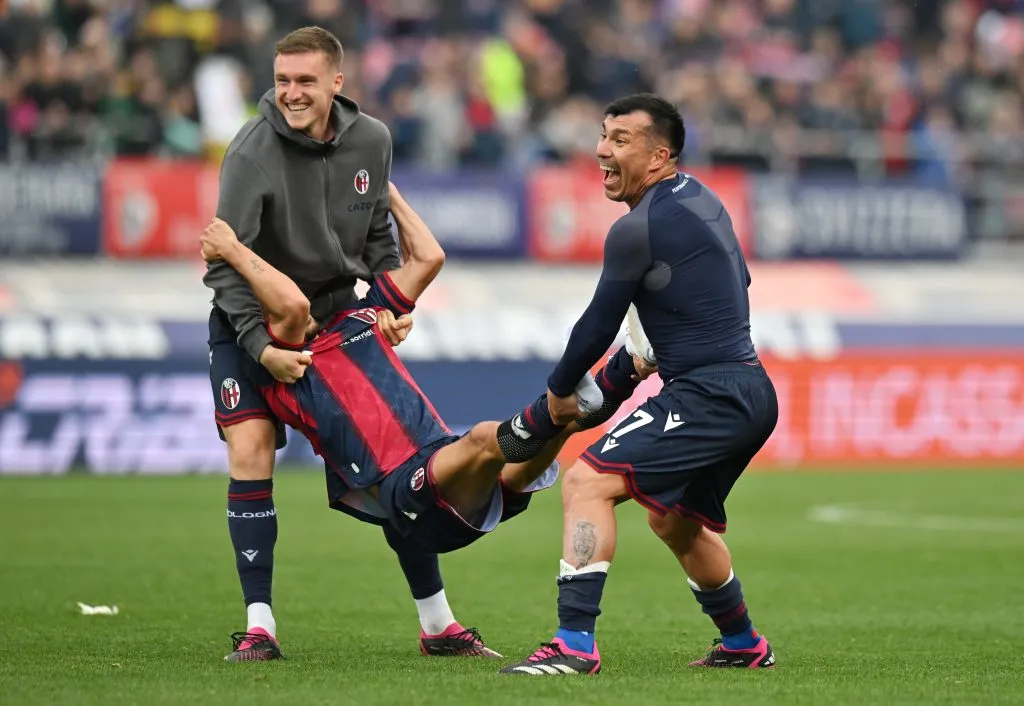 Medel jugará su último partido de la temporada contra el Lecce este domingo. (Getty Images)