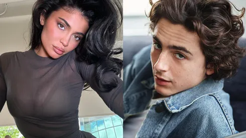 ¡Kylie Jenner y Timothée Chalamet sorprendidos juntos!