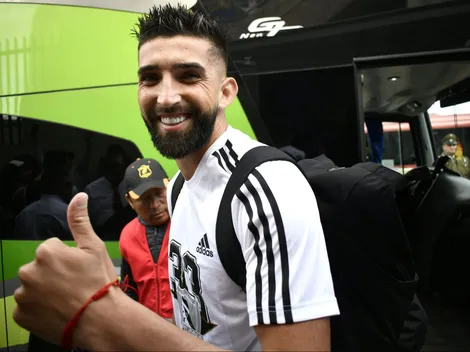 El camarín de Colo Colo en llamas por retorno de Amor