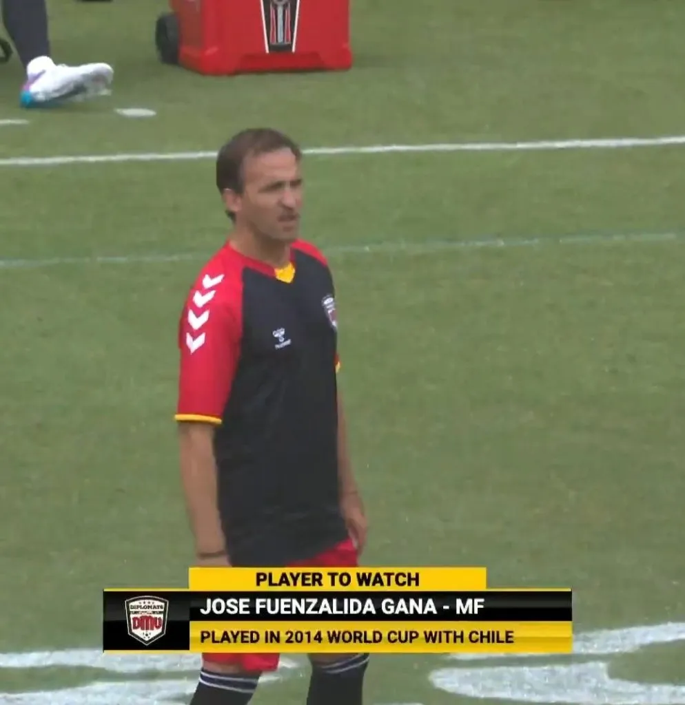 José Pedro Fuenzalida repareció a lo crack en un torneo de 7 contra 7 en Estados Unidos (YouTube)