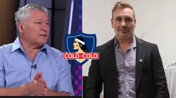 Patricio Yáñez ve a Marcelo Barticciotto en la banca de Colo Colo