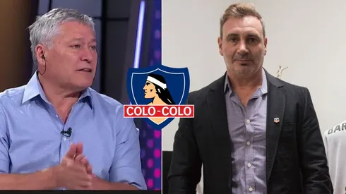 Patricio Yáñez ve a Marcelo Barticciotto en la banca de Colo Colo