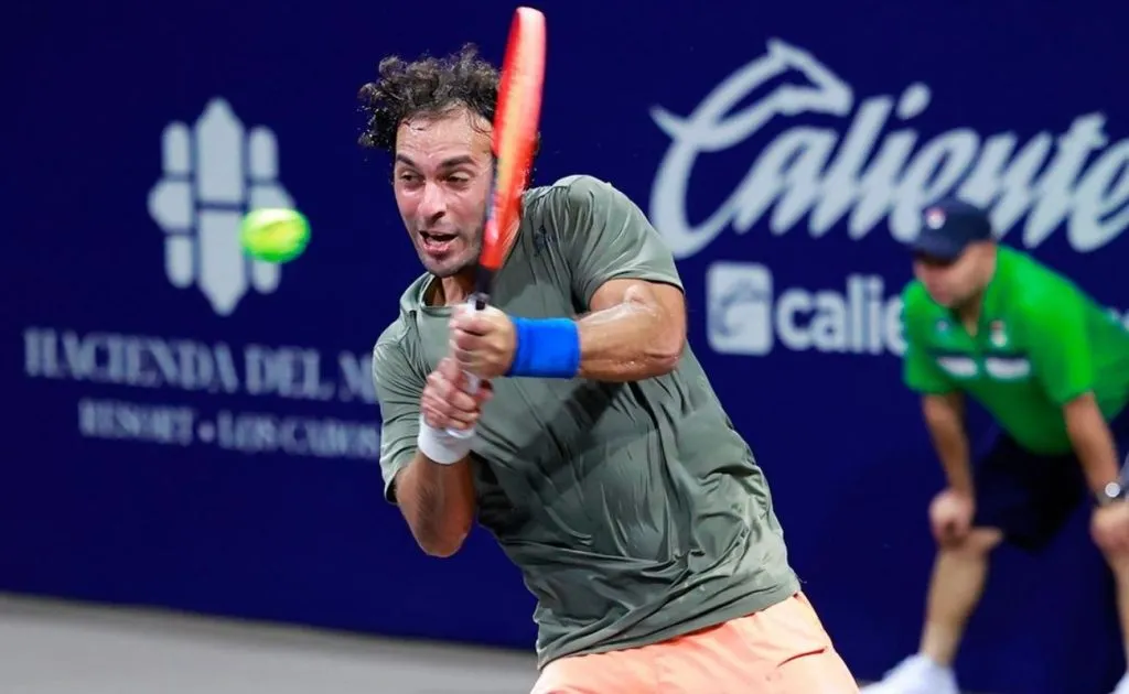 Gonzalo Lama buscará seguir sorprendiendo en el ATP de Los Cabos (Foto: abiertoloscabos, Instagram)