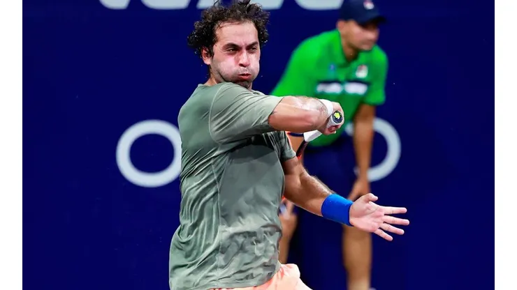 Gonzalo Lama llegó al cuatro principal del ATP 250 de Los Cabos (Foto: abiertoloscabos, Instagram)