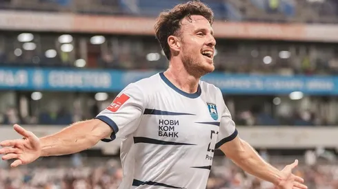 El delantero nacional volvió a anotar en el fútbol ruso