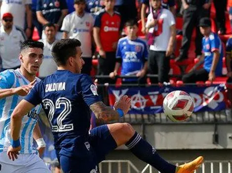 Zaldivia no baja a la U de la lucha por el título