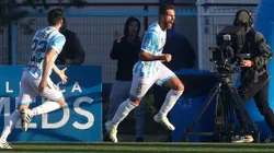 Joaquín Larrivey se encuentra con sus afectos en la U y aún está emocionado por lo que vivió ayer ante los azules ahora en Magallanes