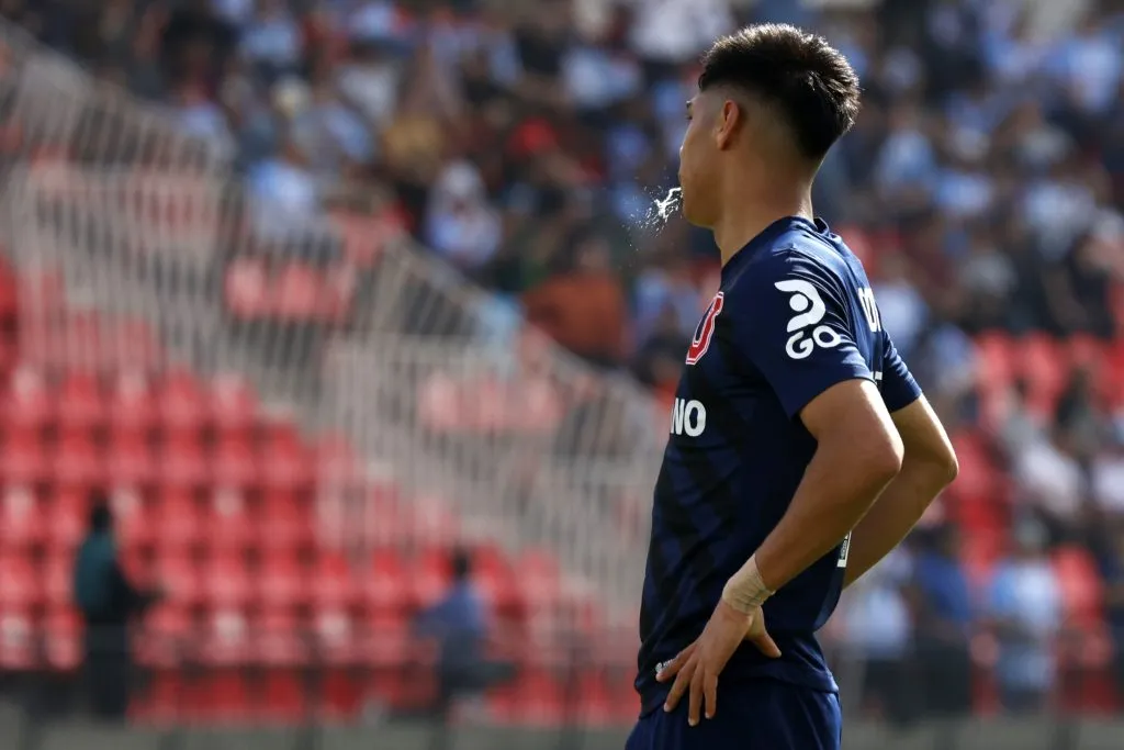 Darío Osorio fue titular en la derrota de la U ante Magallanes | Foto: Photosport