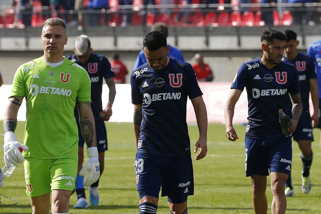 La U sufrió un duro golpe con el colista del campeonato nacional | Foto: Photosport