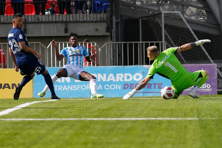 Zapata puso el primer tanto para Magallanes | Foto: Photosport