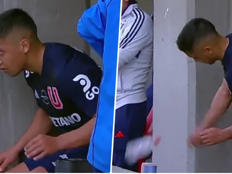 VIDEO: Guerra estalla de furia tras ser cambiado en la caída de la U