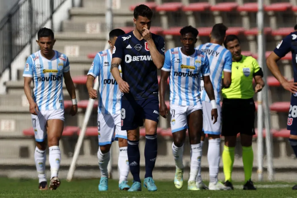 Juan Pablo Gómez le da un dolor de cabeza a la Universidad de Chile | Foto: Photosport
