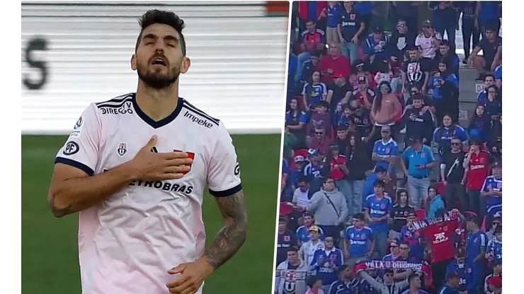 Larrivey cada vez que puede le declara su amor a la Universidad de Chile.