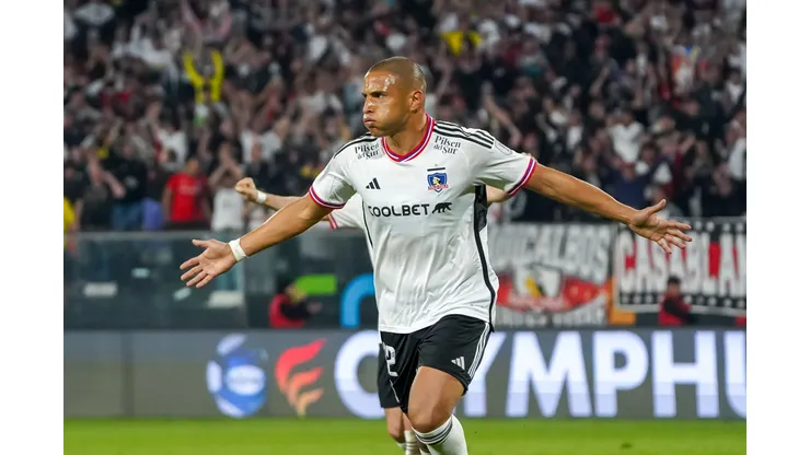 Leandro Benegas anotó el tanto del 3-1 de Colo Colo ante Huachipato (Foto: Guille Salazar)