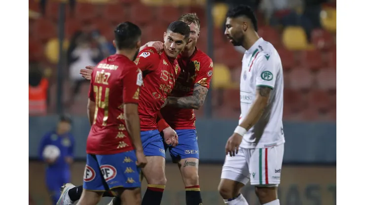 Unión Española derrotó por 3-0 a Audax Italiano en Santa Laura (Foto: Photosport)