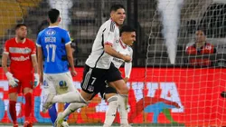 Colo Colo celebra ante Huachipato en el estadio Monumental (Foto: Photosport)