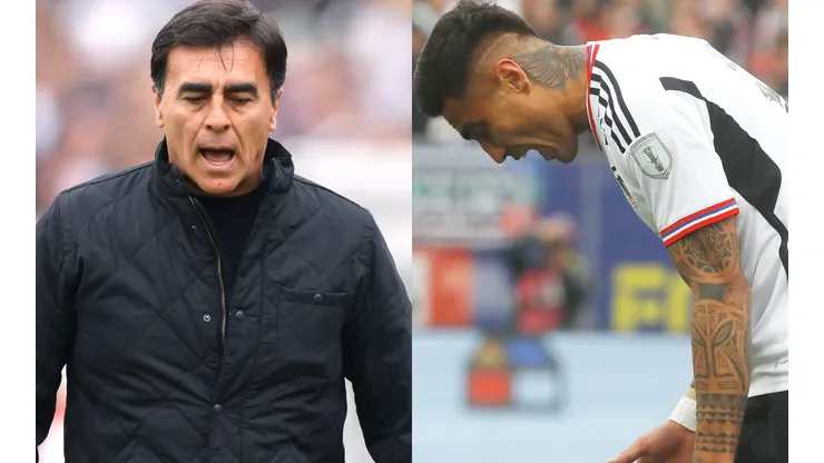 Darío Lezcano se lanzó contra Gustavo Quinteros (Foto: Photosport)