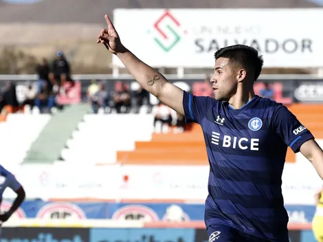 VIDEO: Alexander Aravena anota el gol psicológico para la UC en el debut de Nicolás Núñez