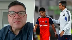 Peñailillo criticó fuertemente el nivel de juego de la U de Pellegrino.