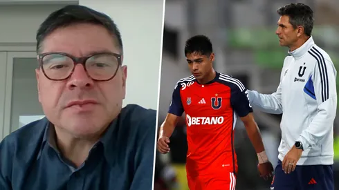 Peñailillo criticó fuertemente el nivel de juego de la U de Pellegrino.