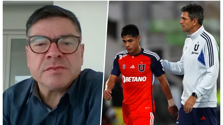 Peñailillo criticó fuertemente el nivel de juego de la U de Pellegrino.