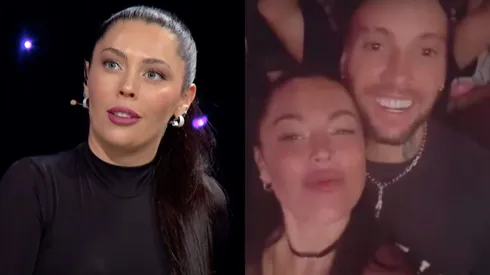 Daniela Aránguiz y una de las historias compartidas por Luis Mateucci.