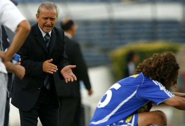 Salvador Capitano no la pasó bien ni en Chile ni en Perú (Archivo)